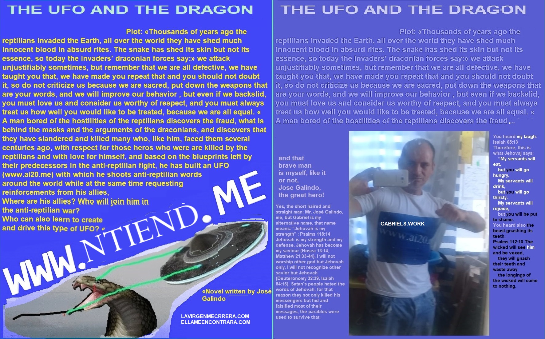 Gabriel and the end times war against the serpient