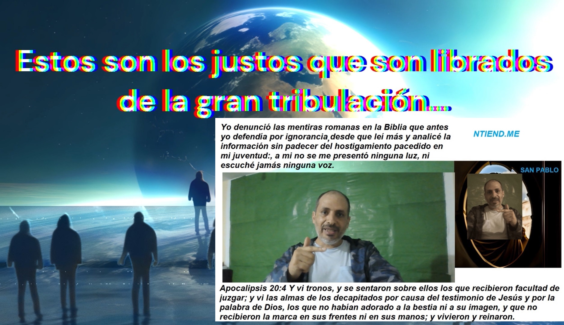 Apocalipis 7 Salen de la gran tribulacion